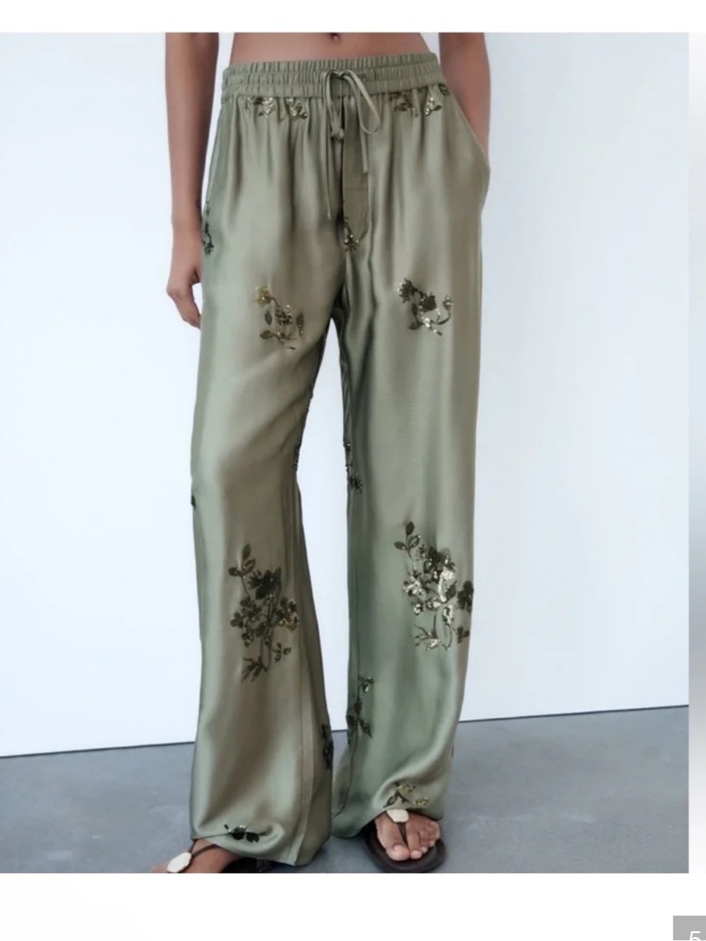 Zara Sequin pants